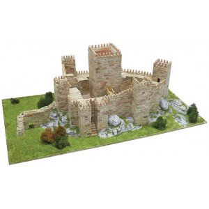 KITS A MONTER Chateau de Guimaraes (Portugal) - Ech 1/185 - 400 pcs - 50 x 29 x 19 cm - Dif 6,5/10-AEDES1013