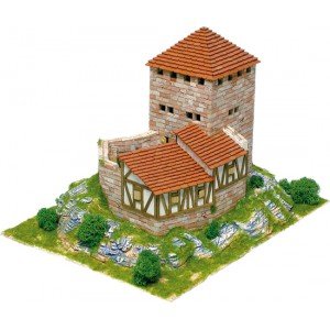 KITS A MONTER Chateau Burg Grenden (Suisse) - 2300 pcs - 33 x 25 x 23,5 cm - Dif 6,5/10-AEDES1052