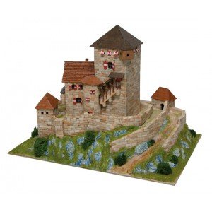 KITS A MONTER Chateau Burg Branzoll (Italie) - Ech 1/100 - 3800 pcs - 24 x 36 x 29 cm - Dif 7/10-AEDES1054