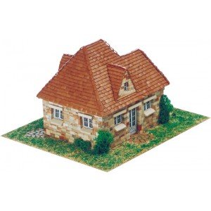 KITS A MONTER Petite maison - 2300 pcs - 20 x 28 x 15,5 cm - Dif 6/10-AEDES1406