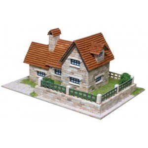 KITS A MONTER Chalet - 1700 pcs - 28 x 20 x 15 cm - Dif 5/10-AEDES1417