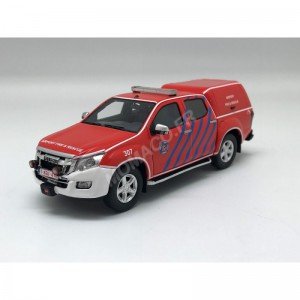 1/43 ISUZU D-MAX "BRUSSELS AIRPORT - BELGIQUE" ALARME0037