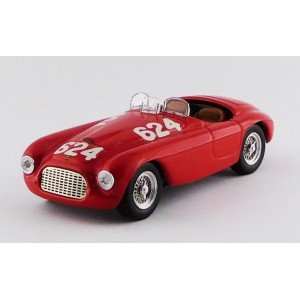 1/43 VOITURE MINIATURE Ferrari 166 MM Barchetta 1er #624 Mille Miglia-1949-ARTMODELART008.2 