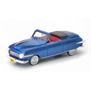 1/43 VOITURE MINIATURE Playboy A48 cabriolet bleu - USA-1948-AUTOCULTATC05018