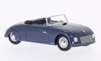 1/43 Waibel Porsche VOITURE MINIATURE DE COLLECTION Waibel Porsche Special Sport cabriolet bleu métallisé-1948-NEO46191