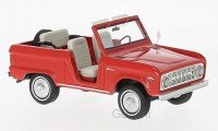 1/43 Ford Bronco VEHICULE MINIATURE DE COLLECTION Ford Bronco roadster rouge-1966-NEO47210