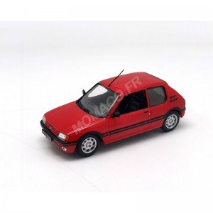 1/43 PEUGEOT 205 GTI 1.9 ROUGE ODEON078