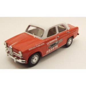 1/43 VEHICULE MINIATURE PUBLICITAIRE ITALIEN Alfa Romeo Giulietta Abarth-1957-RIO4218