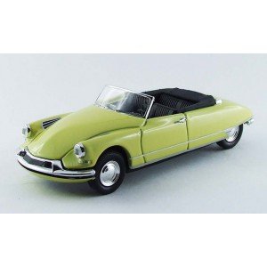 1/43 CITROEN DS19 CABRIOLETS VOITURE MINIATURE DE COLLECTION Citroen DS 19 jaune-1961-RIO4411