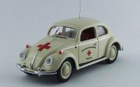 1/43 VW VEHICULES DE SECOURS MINIATURE DE COLLECTION Volkswagen Coccinelle croix rouge Allemagne-1955-RIO4457