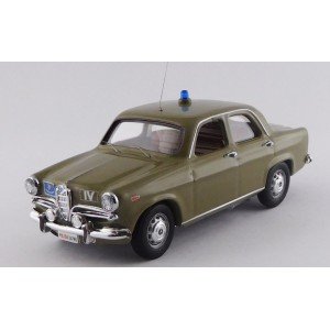 1/43 VEHICULES FORCES DE L'ORDRE POLICE Alfa Romeo Guilietta Police - musée de Rome-1961-RIO4572