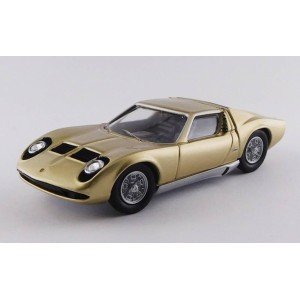 1/43 LAMBORGHINI VOITURE MINIATURE DE COLLECTION Lamborghini Miura P400S doré-1969-RIO4590