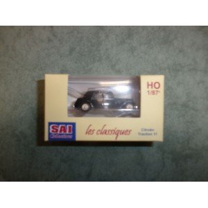 1/87 ho Citroën traction 11B 1952 NOIRE SAICOLLECTION 6100