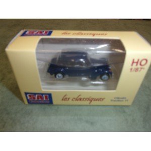 1/87 HO CITROËN TRACTION 11B 1952 BLEU NUIT SAICOLLECTIONS LES CLASSIQUES SAI610